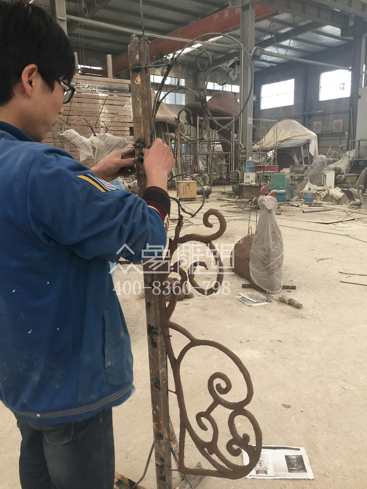 鏡鐵區宜興陶里文化廣場雕塑