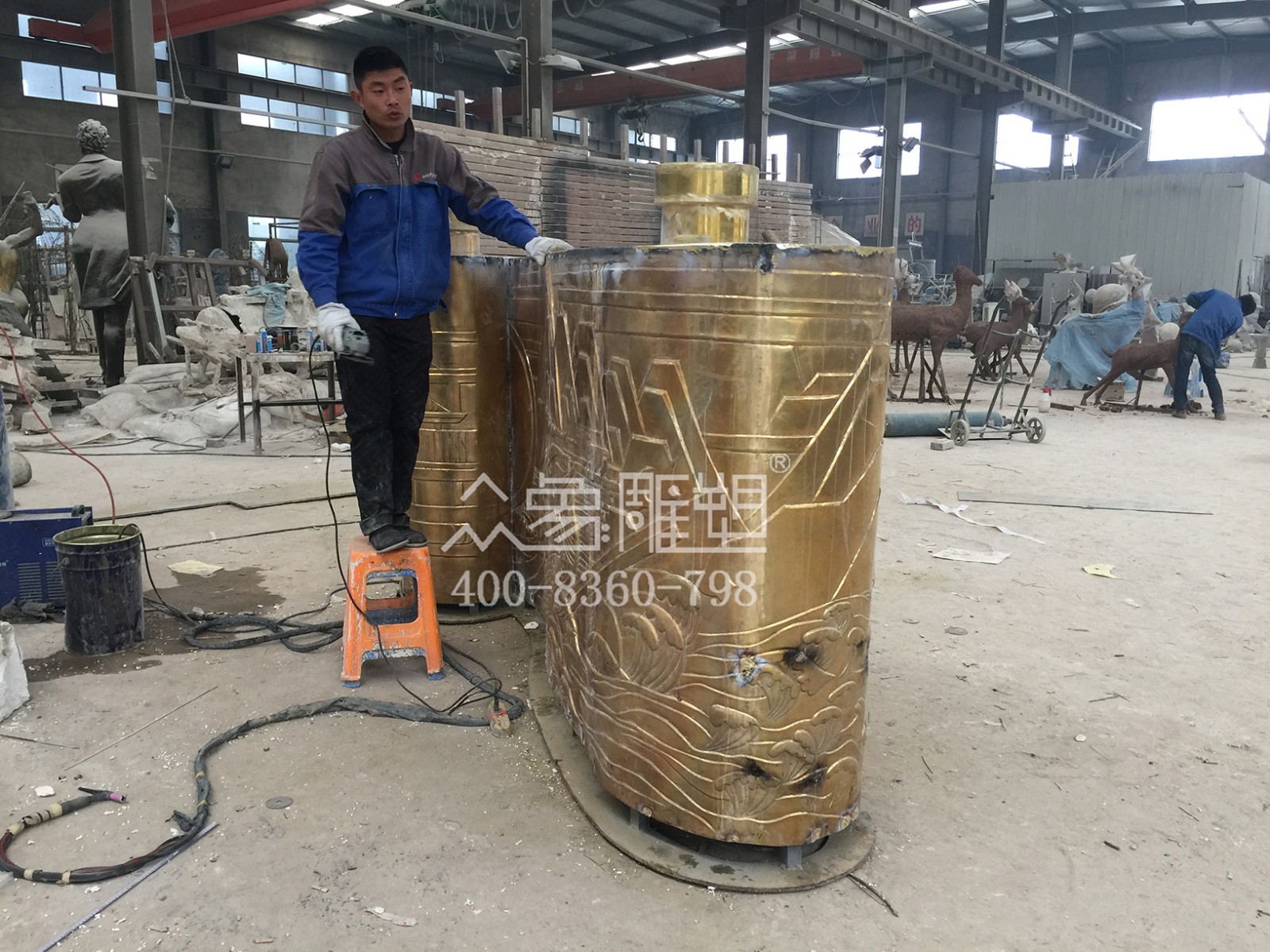 鏡鐵區宜興陶里文化廣場雕塑