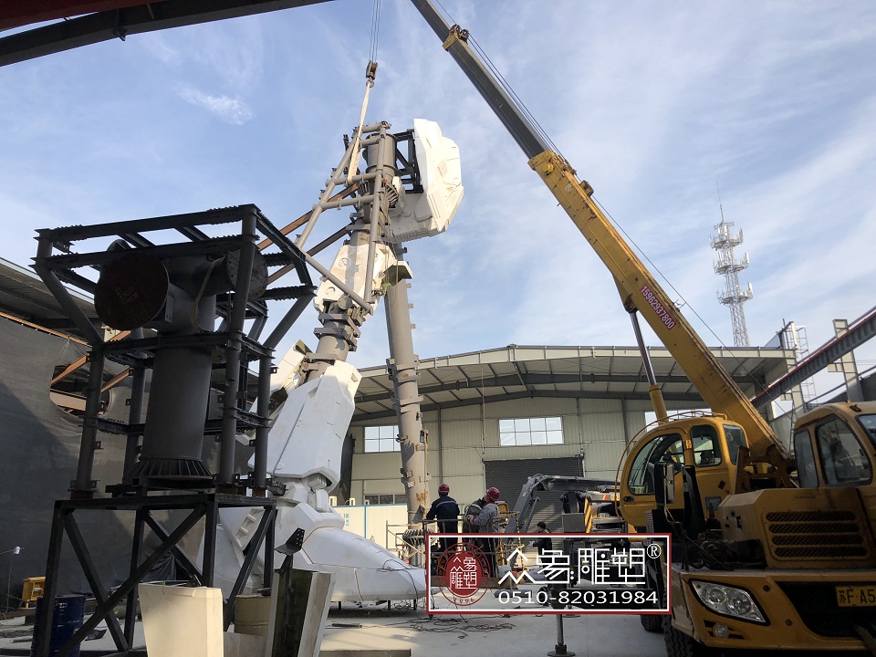 新城商業街區綠色生態雕塑的設計和制作如何？