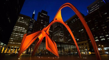 新城淺談不銹鋼雕塑的公共藝術價值